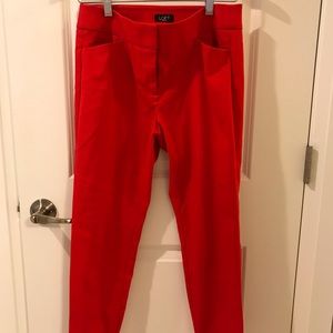 LOFT Julie skinny ankle pants